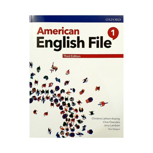 کتاب american english file 1 third ed آمریکن اینگلیش فایل 1 ویرایش سوم