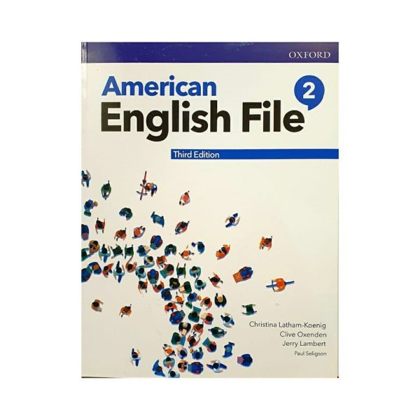 کتاب american english file 2 third ed آمریکن اینگلیش فایل 2 ویرایش سوم