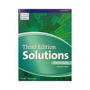 solutions elementary third ed سولوشن المنتری ویرایش سوم