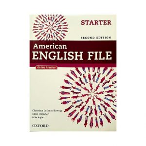 کتاب زبان انگلیسی american english file starter second ed آمریکن اینگلیش فایل استارتر ویرایش دوم