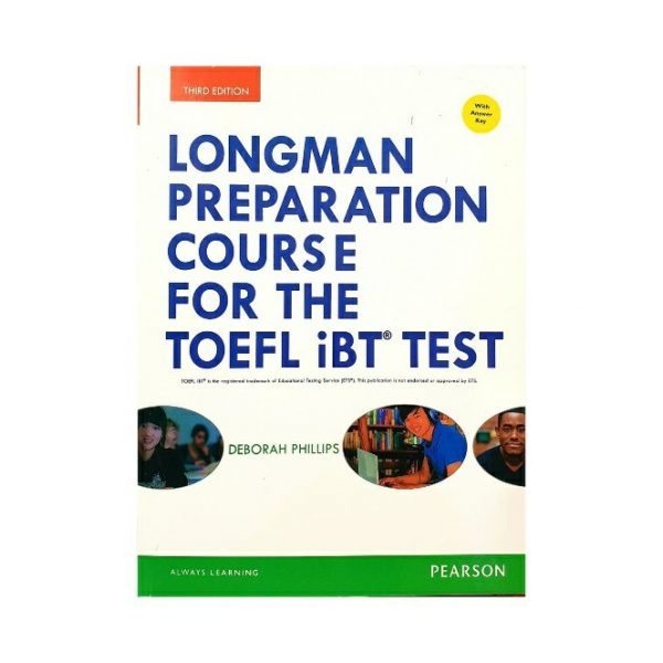 کتاب longman preparation course for the toefl ibt test تافل آی بی تی لانگمن ویرایش سوم