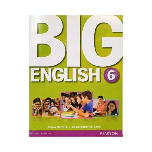 کتاب آموزش زبان انگلیسی big english 6 بیگ اینگلیش 6 ورک و استیودنت