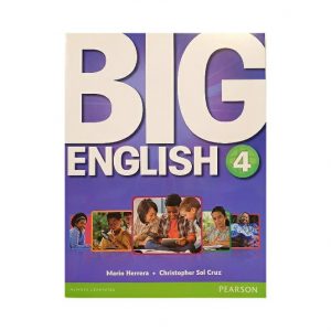 کتاب آموزش زبان انگلیسی big english 4 بیگ اینگلیش 4 ورک و استیودنت