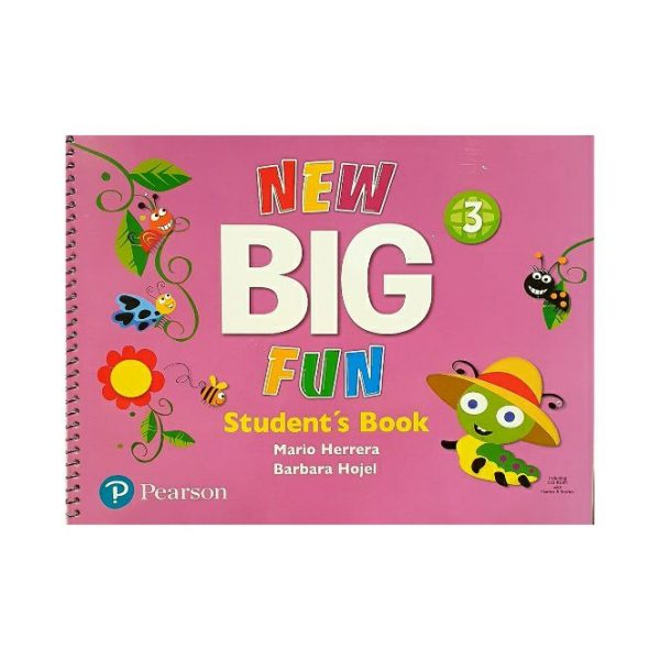 کتاب آموزش زبان انگلیسی برای کودکان big fun 3 بیگ فان 3 ورک و استیودنت