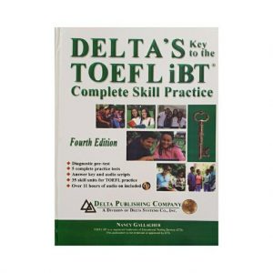 کتاب تافل دلتا ویرایش چهارم deltas toefl ibt complete skill practice