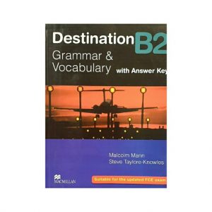 خرید اینترنتی و انلاین کتاب destination b2 grammar & vocabulary دیستنیشن b2