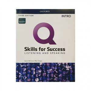 کتاب انگلیسی q skills for success intro listening and speaking third ed کیو اسکیلز اینترو ویرایش سوم لیسنینگ و اسپیکینگ