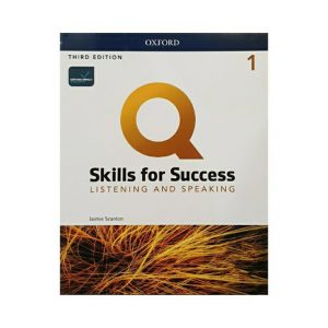 کتاب انگلیسی q skills for success 1 listening and speaking third ed کیو اسکیلز 1 ویرایش سوم لیسنینگ و اسپیکینگ