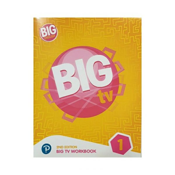 کتاب آموزشی زبان انگلیسی برای کودکان و خردسالان big tv 1 workbook 2nd ed بیگ تی وی 1