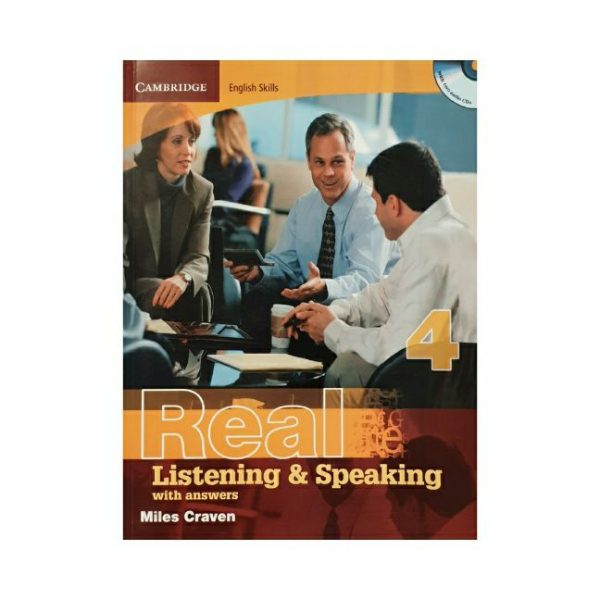 کتاب آموزشی زبان انگلیسی real 4 listening & speaking