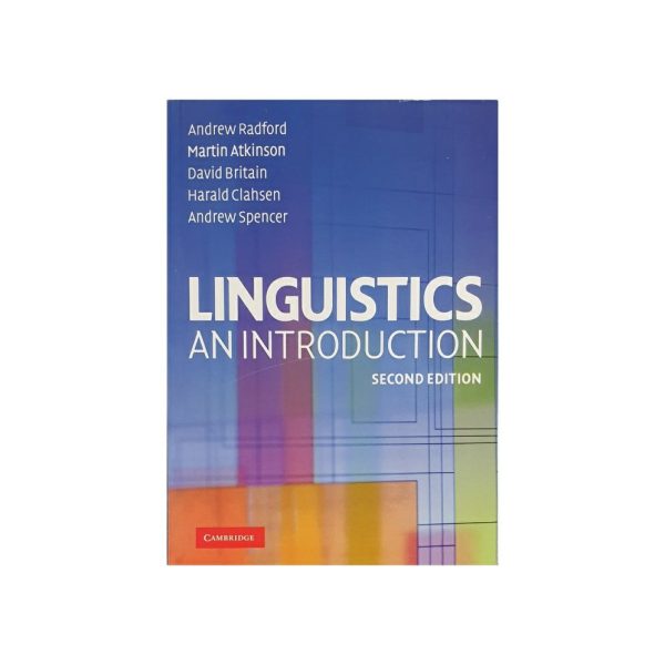 کتاب Linguistics an Introduction second edition